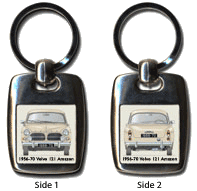 Volvo Amazon 4 door 1956-70 Keyring 5